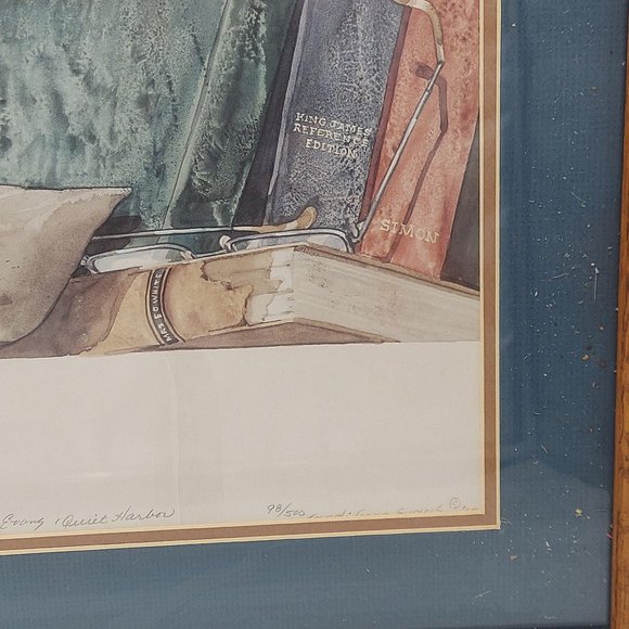 Duck Decoy Limited Edition Print Sandi Gore Evans - Picture 7 of 13